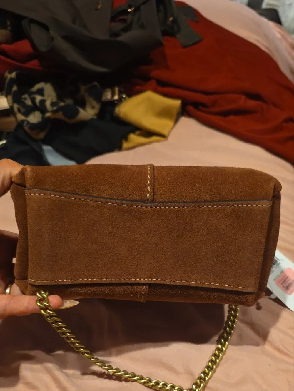 Coach Clay Suede Mini Alana